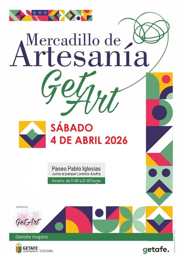 Mercadillo de artesania GetArt 4 de Abril