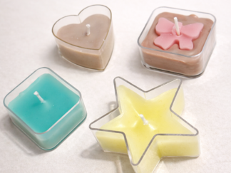 Vela artesanal Formas Variadas Multicolor