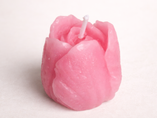 Vela artesanal Tulipan Rosa