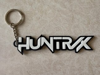 Llavero Letras HUNTRX Blanco y Negro
