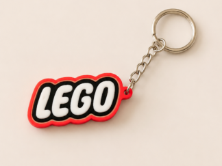Llavero Logo LEGO rojo